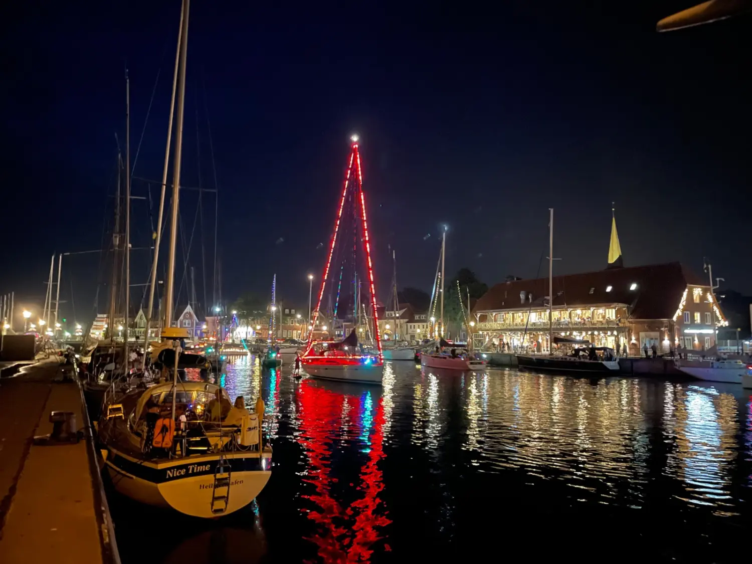 Fluss von Ferienwohnung Heimathafen & Hafenkante