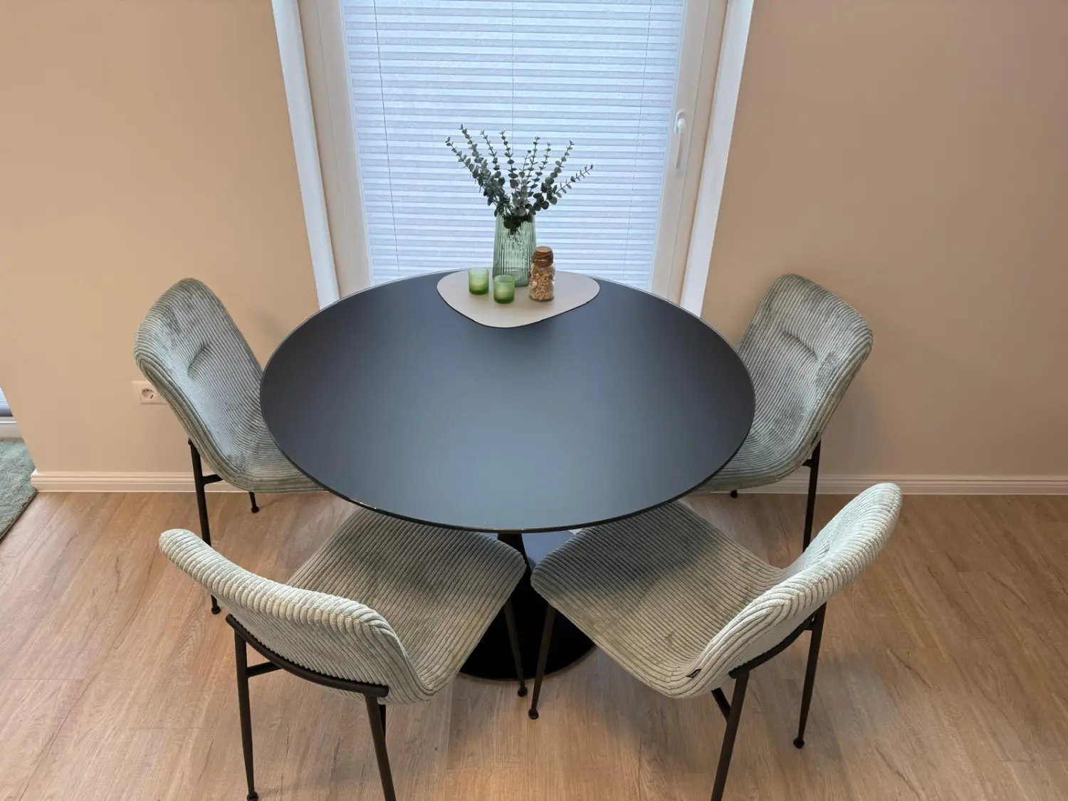 Wohnzimmer von Ferienwohnung Heimathafen & Hafenkante
