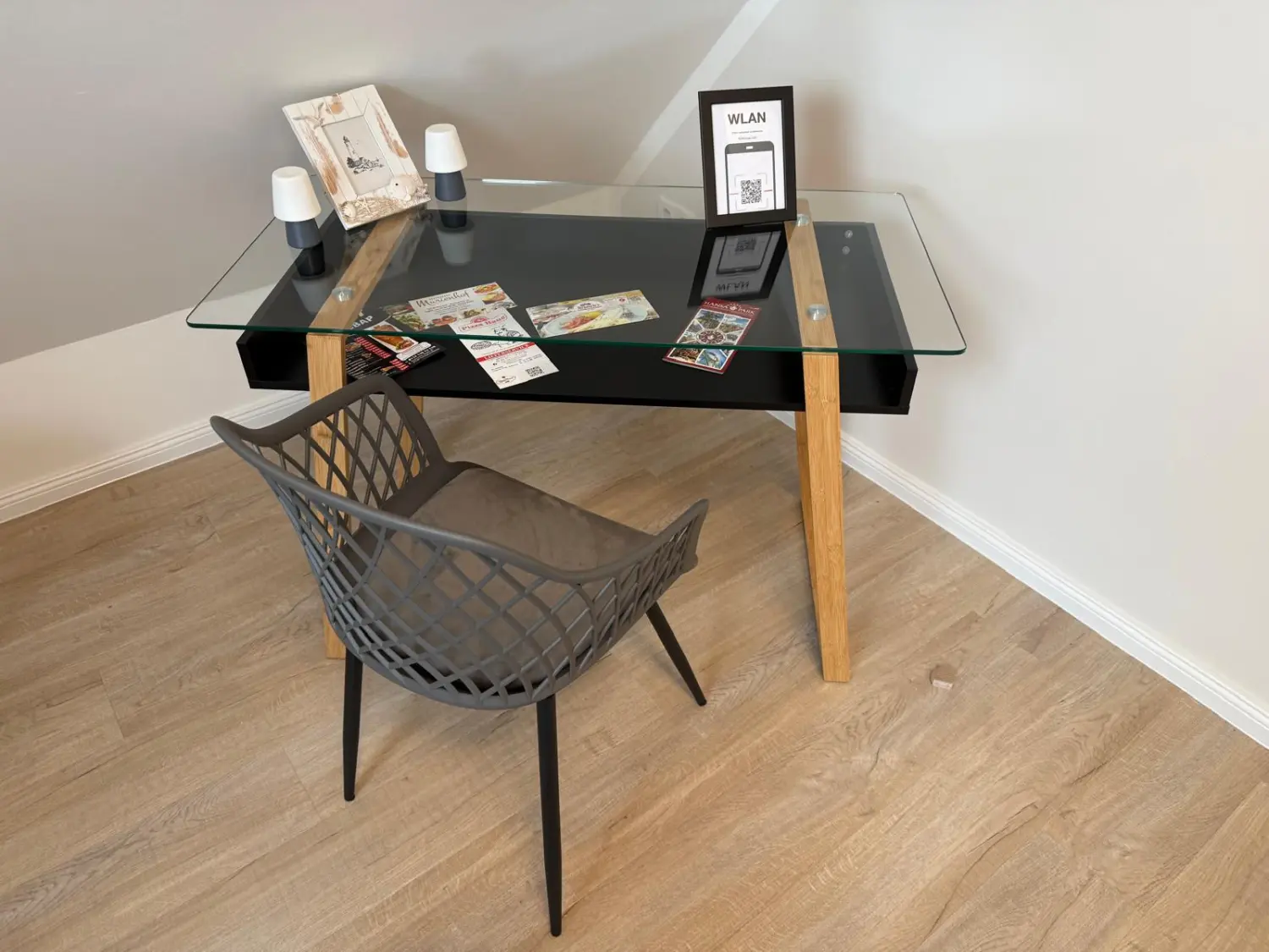 Wohnzimmer von Ferienwohnung Heimathafen & Hafenkante