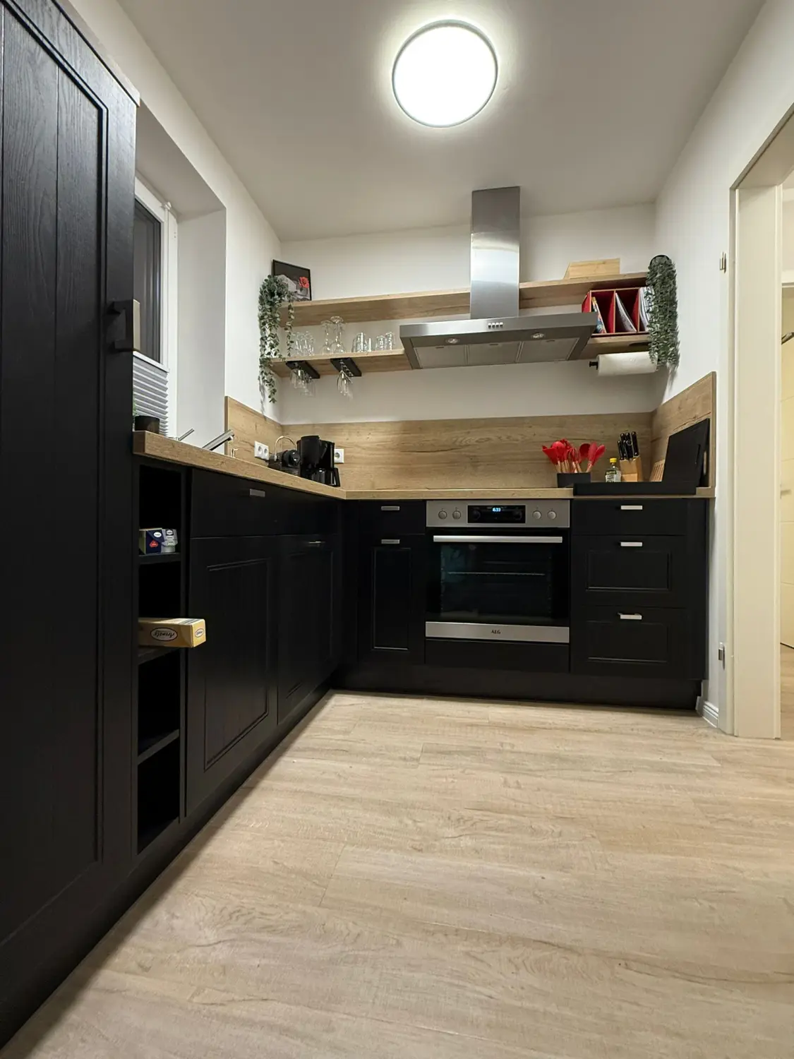Küche von Ferienwohnung Heimathafen & Hafenkante